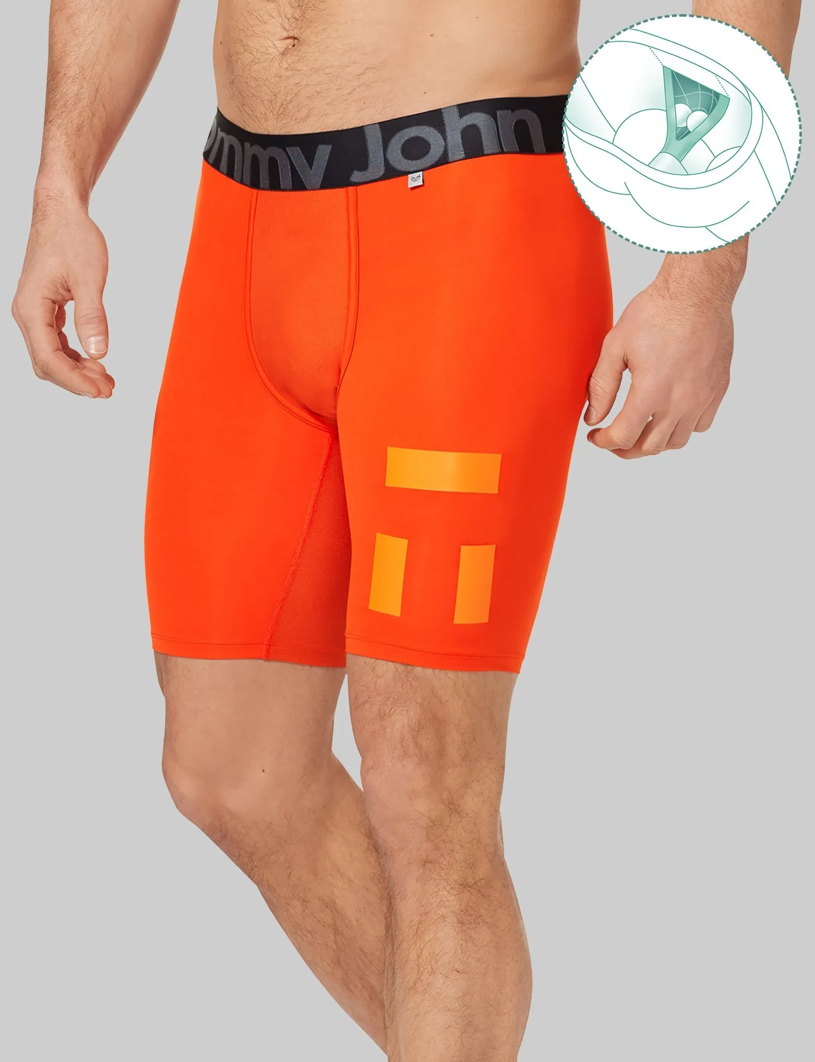 360 Sport Boxer Brief 8"