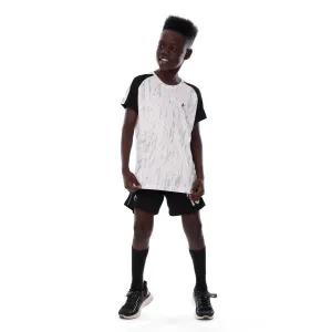 Anja Boys White And Black Football Sports Kit [WS]