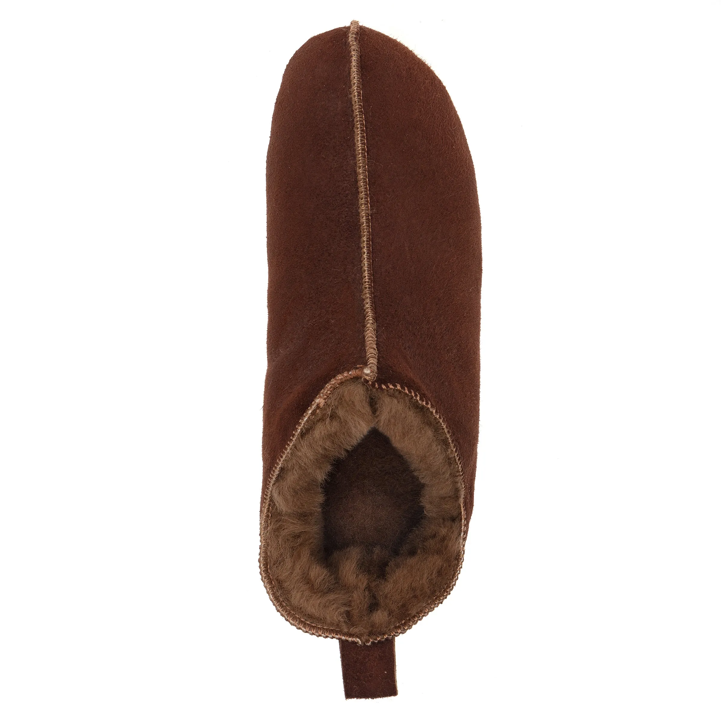 Berit Sheepskin Slippers/Yoga Shoe - Espresso