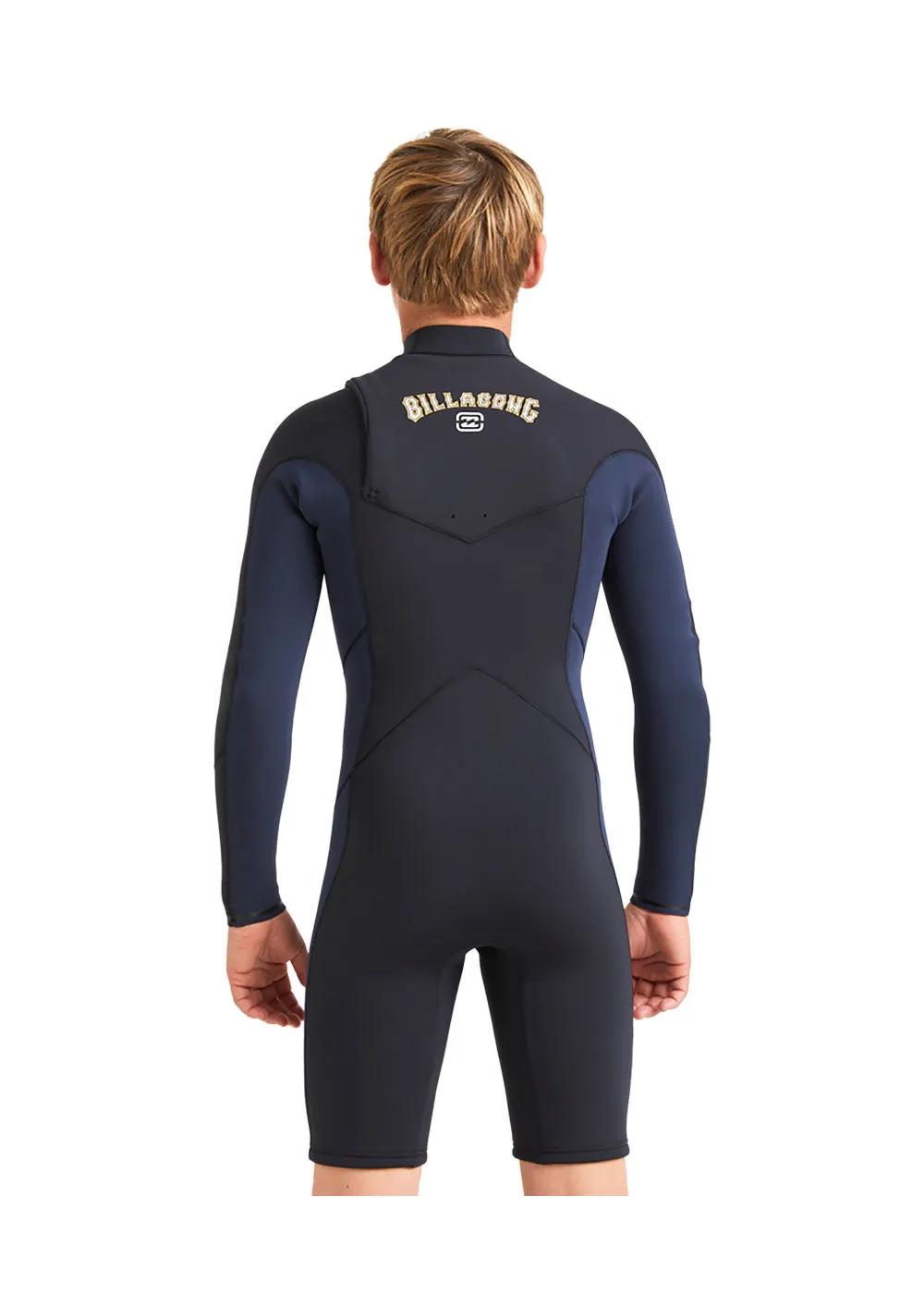 Billabong Boys Absolute Natural 2mm CZ GBS LS Spring Suit Wetsuit