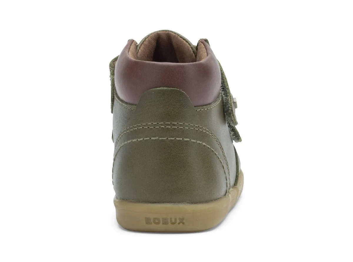 Bobux Timber Boys Olive Green Boot