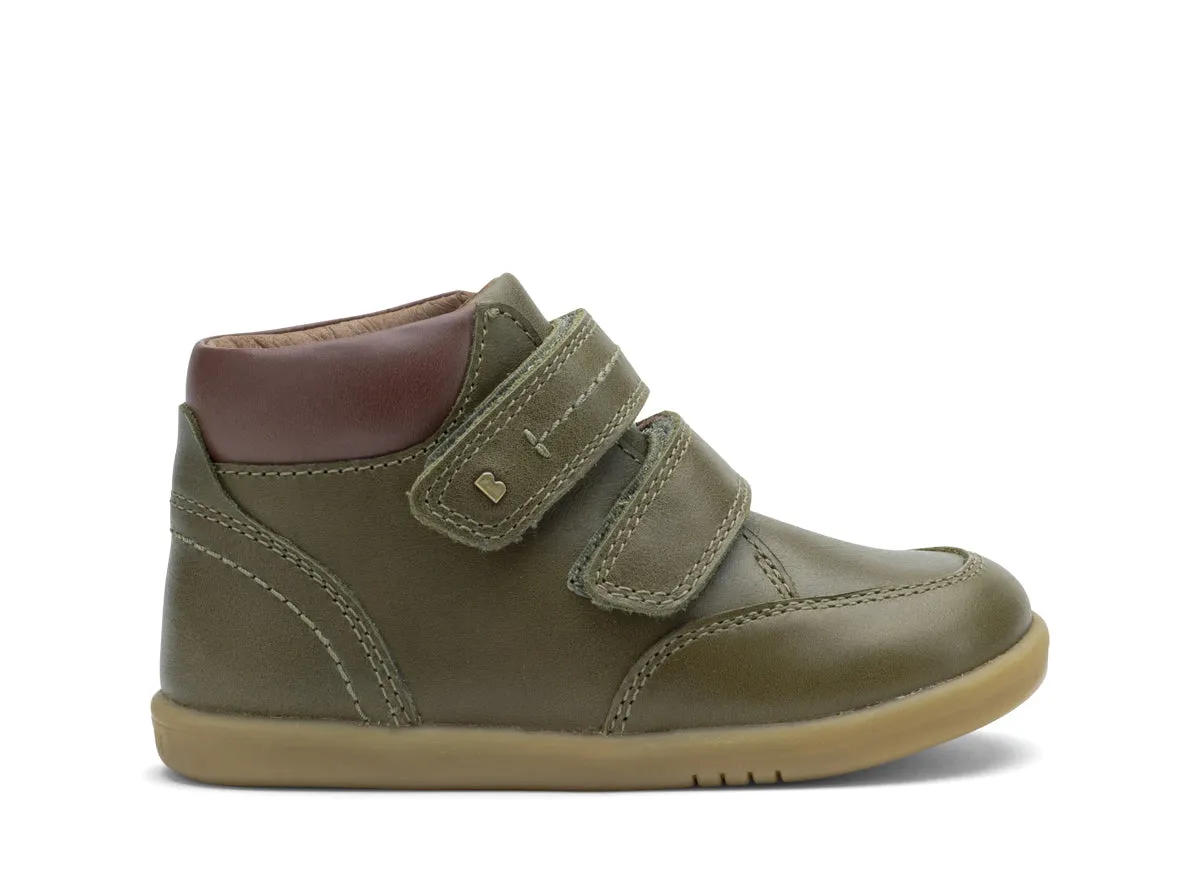 Bobux Timber Boys Olive Green Boot