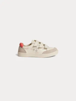 Bonpoint Cherry Velcro Sneaker