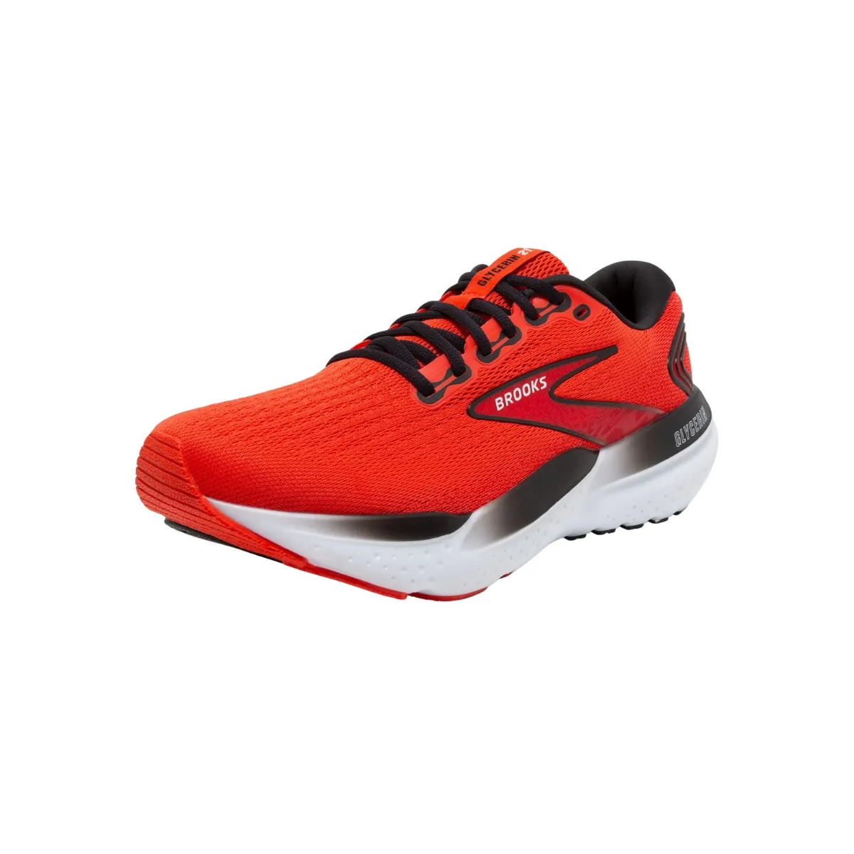 Brooks Glycerin 21 Red Black SS24 Shoes