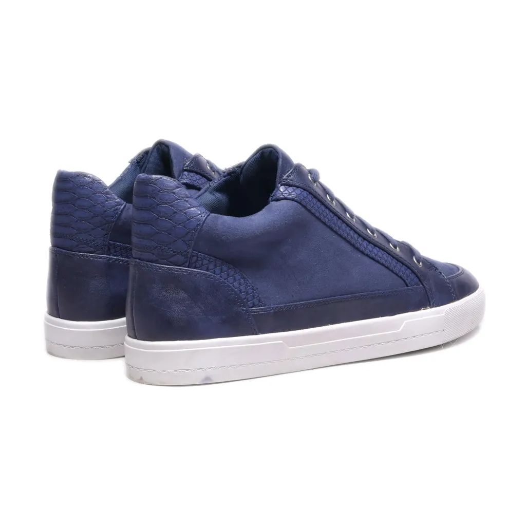 Call It Spring High-Top Sneakers Suede Blue Colour For Women