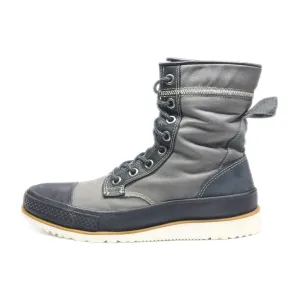 Converse Ankle Boots Canvas Grey Colour For Men