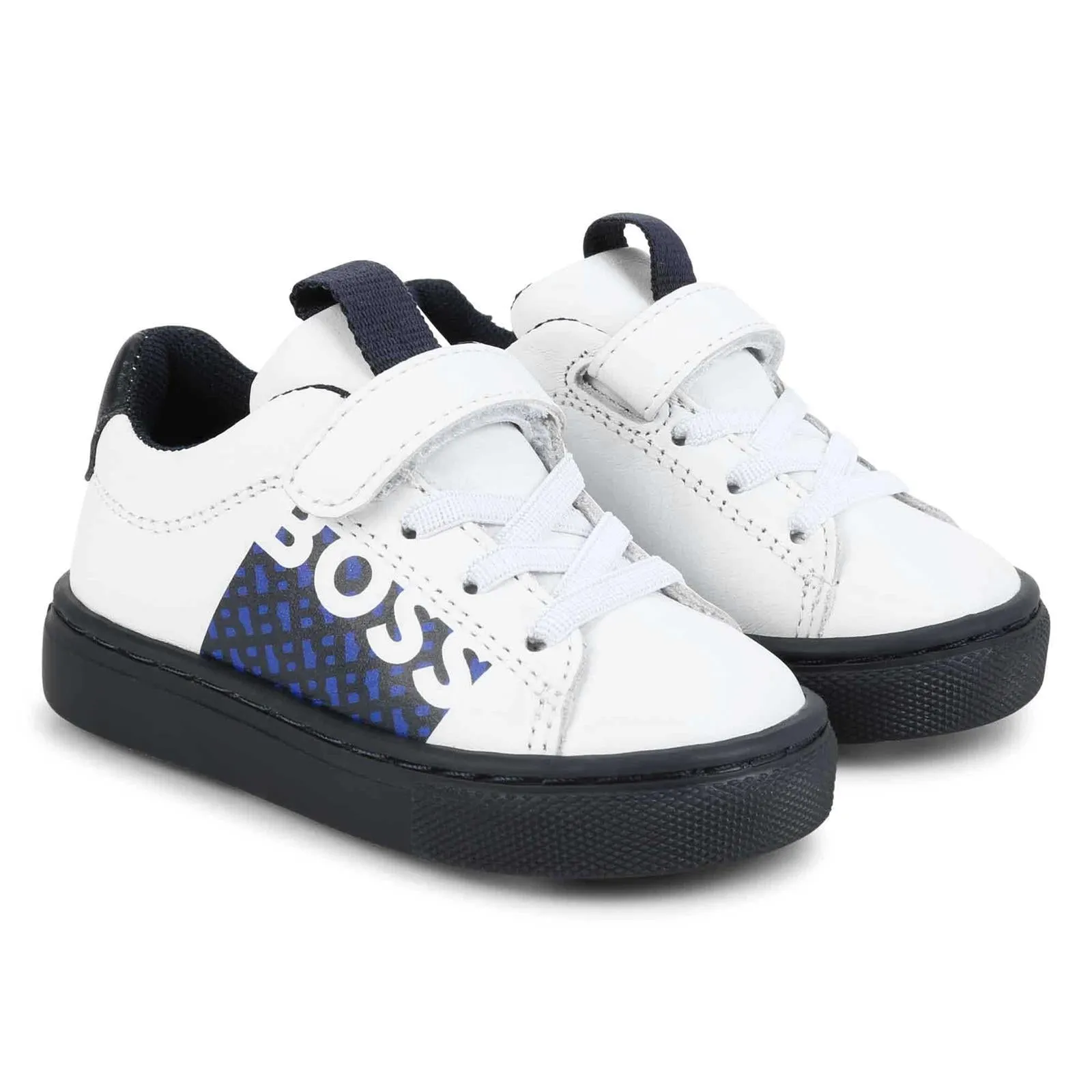 Hugo Boss Baby Boys Velcro & Lace Sneakers