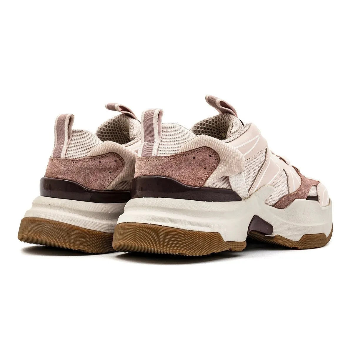 Hugo Boss Lifestyle Low-Top Sneakers Leather Pink Colour For Women