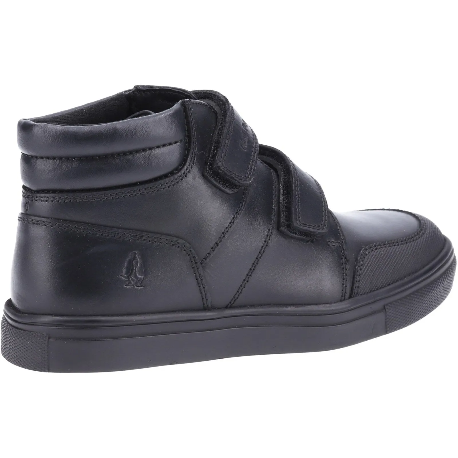 Hush Puppies Seth Jnr Boys Black School Boot