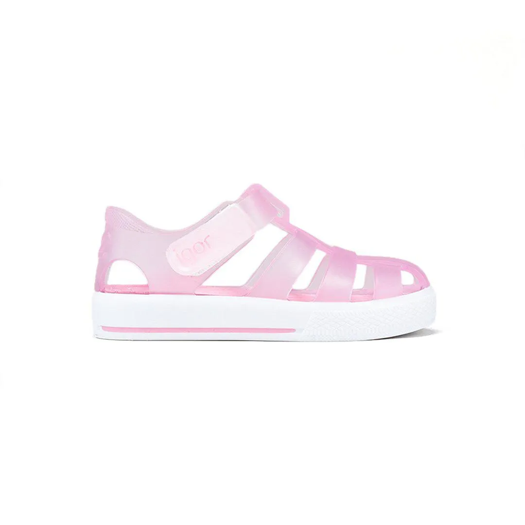 Igor Star Transparent Sandals - Rosa