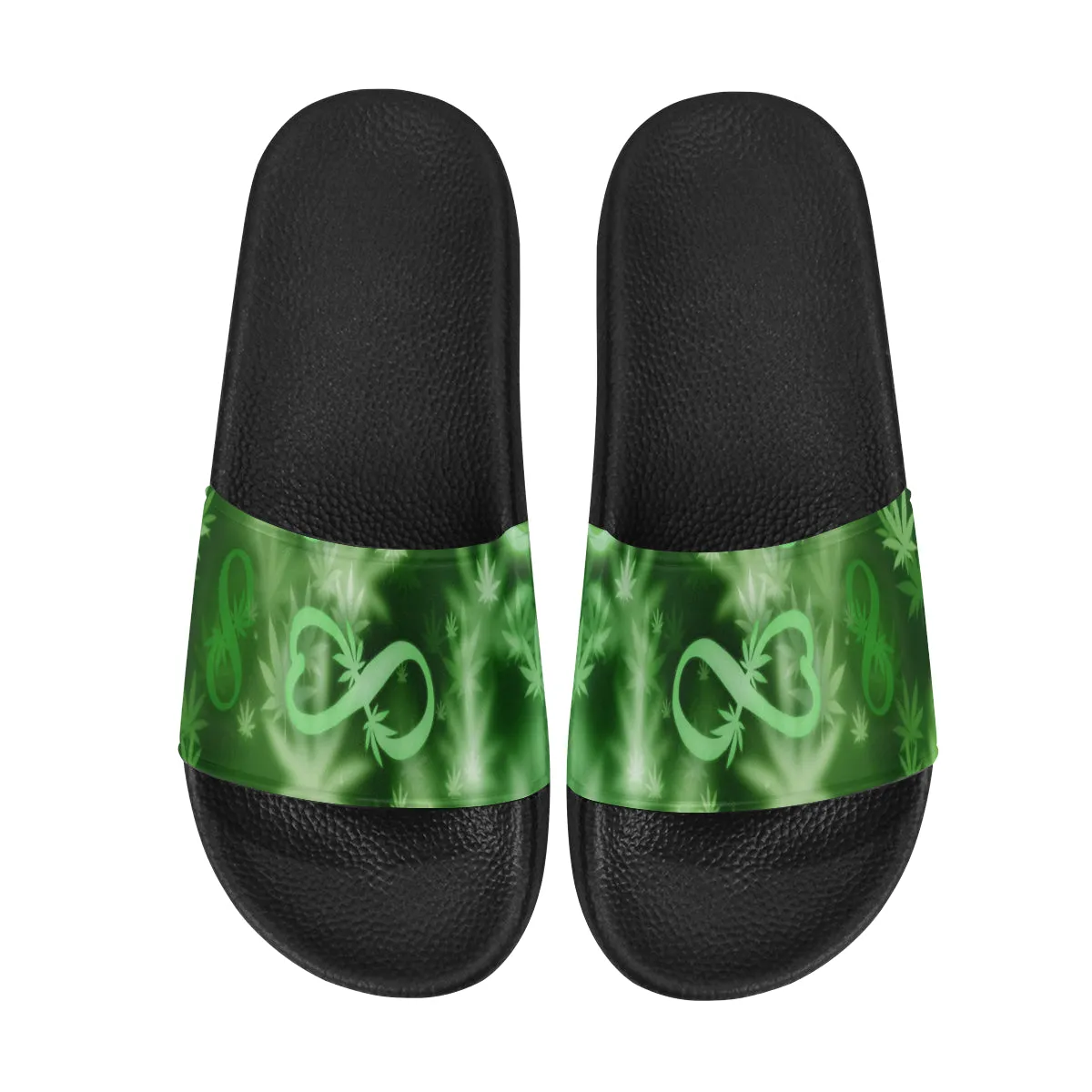 INFINITY GREEN COSMOS Women's Slide Sandals