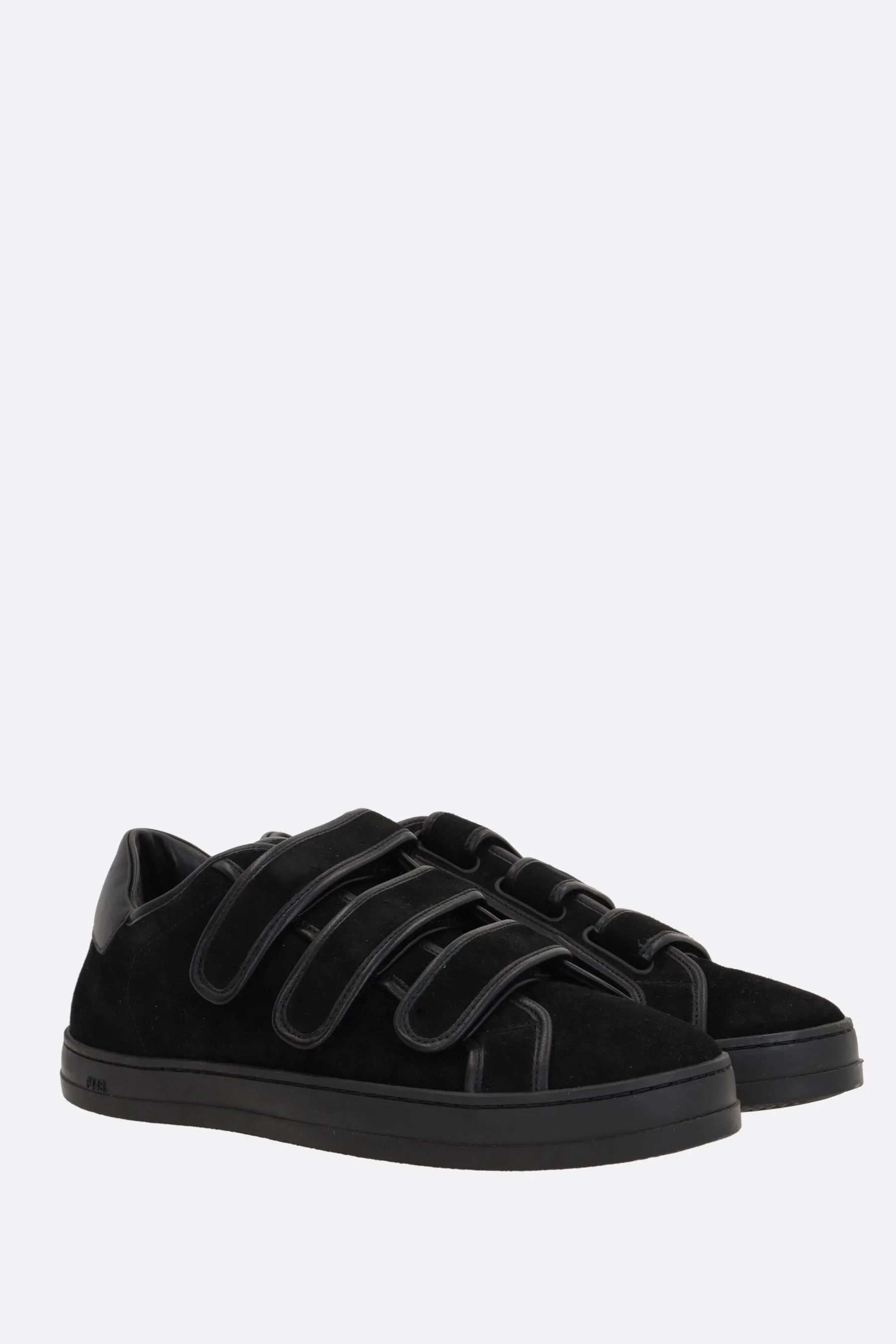 John Velcro suede sneakers