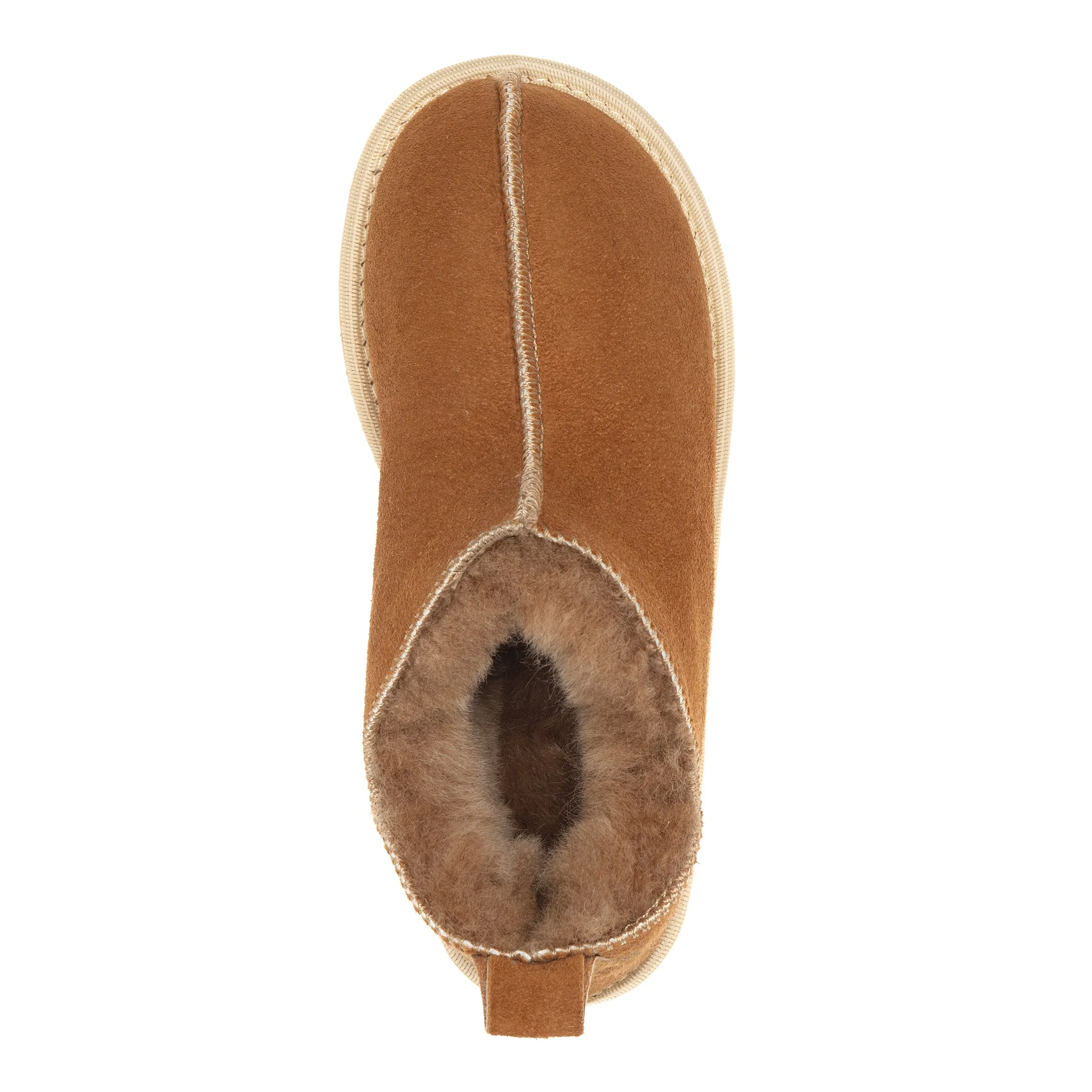 Kids Alpin Sheepskin Slippers - Chestnut