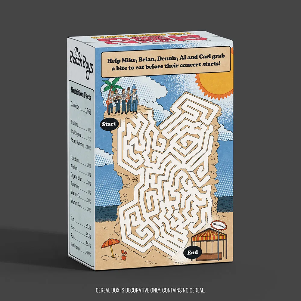 Little Froot Scoup Bundle (Ltd Edition): The Beach Boys Official Coloring Book   Decorative Cereal Box