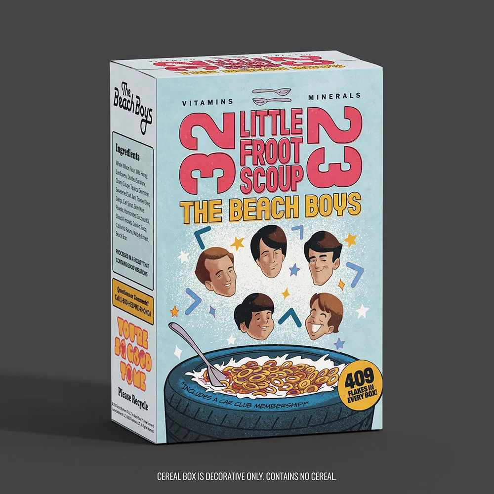 Little Froot Scoup Bundle (Ltd Edition): The Beach Boys Official Coloring Book   Decorative Cereal Box