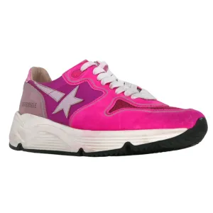 Neon Pink Running Sneakers