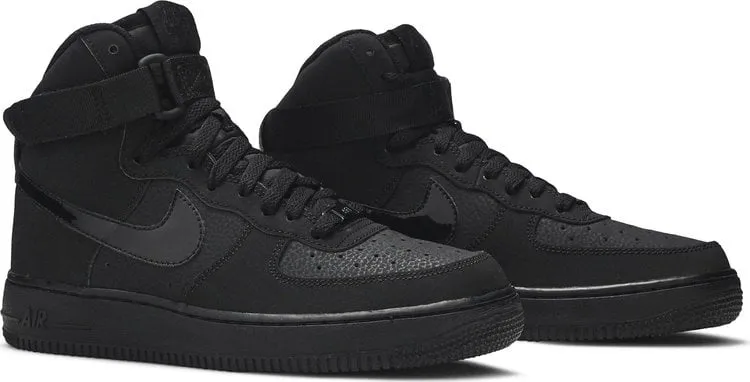 Nike Air Force 1 High GS 'Black' Sneakers, black