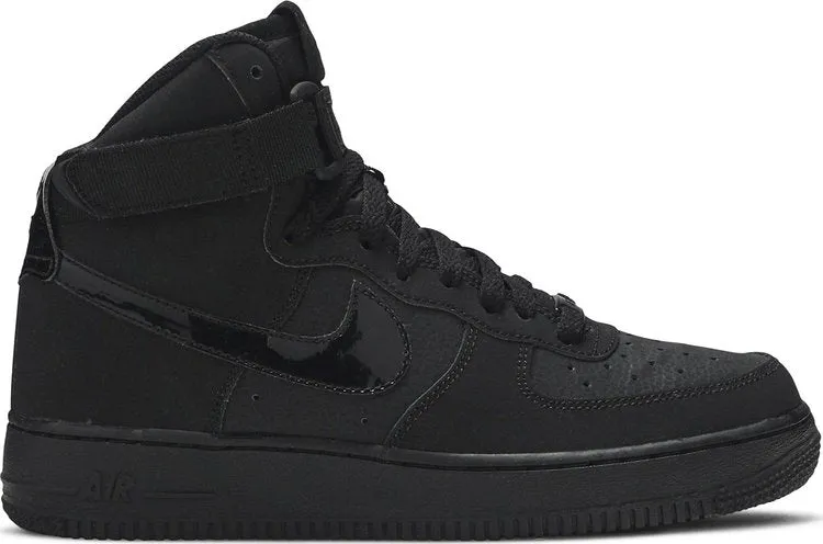 Nike Air Force 1 High GS 'Black' Sneakers, black