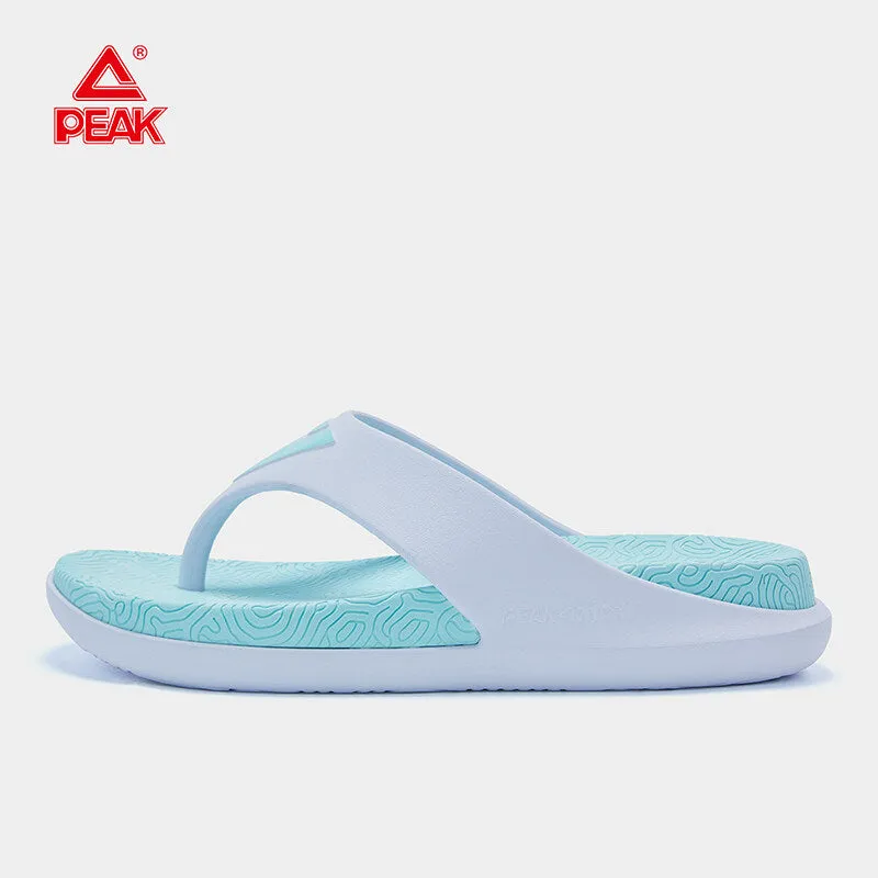 Peak Taichi Flip Flops Men's Summer Sport Shoes New Non-slip Sandals Men's Lightweight Beach Slippers ET22107L