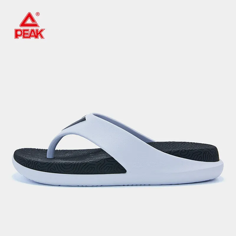 Peak Taichi Flip Flops Men's Summer Sport Shoes New Non-slip Sandals Men's Lightweight Beach Slippers ET22107L