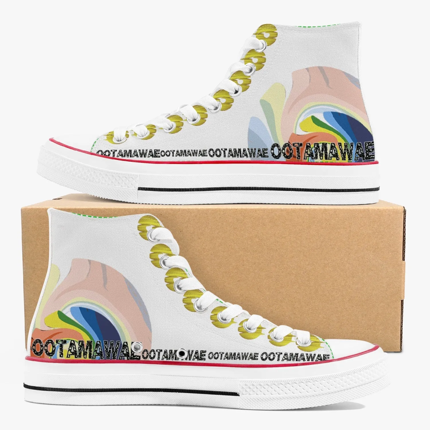 Rainbow Top Canvas Shoes