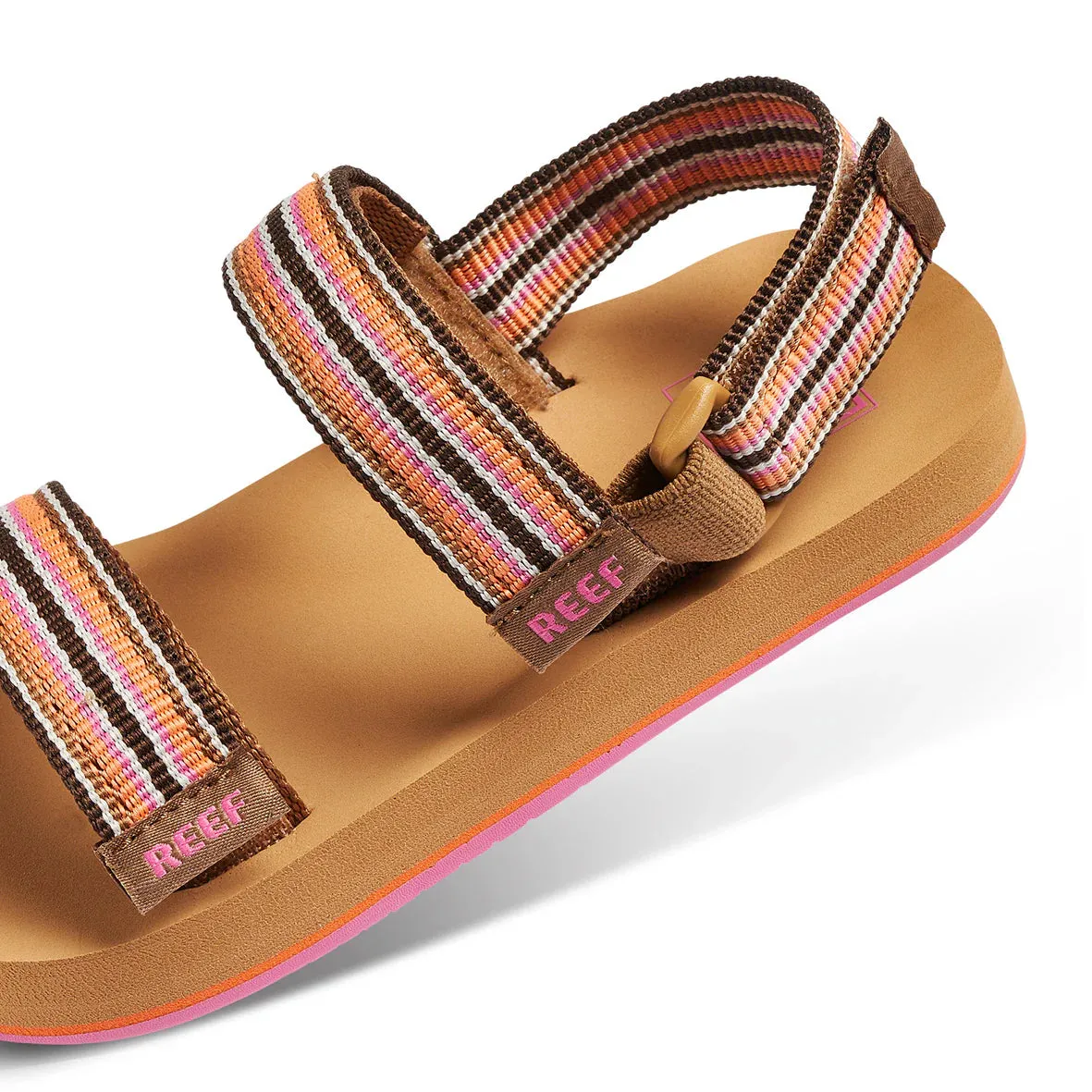 Reef Girls Little Ahi Convertible Sandals - Smoothie Stripe