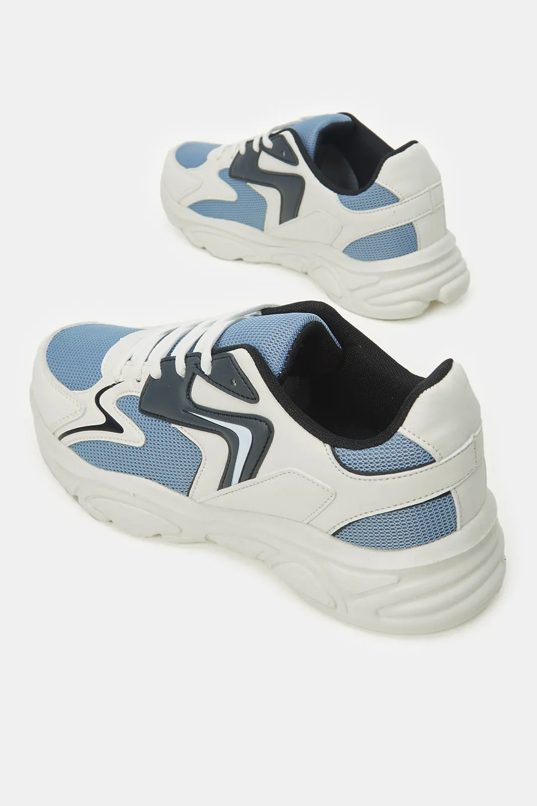 Senior Boys Blue Chunky Trainer