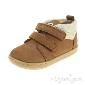 Shoo Pom Bouba Scratch Wool Infant Boys Camel-Ecru Boot