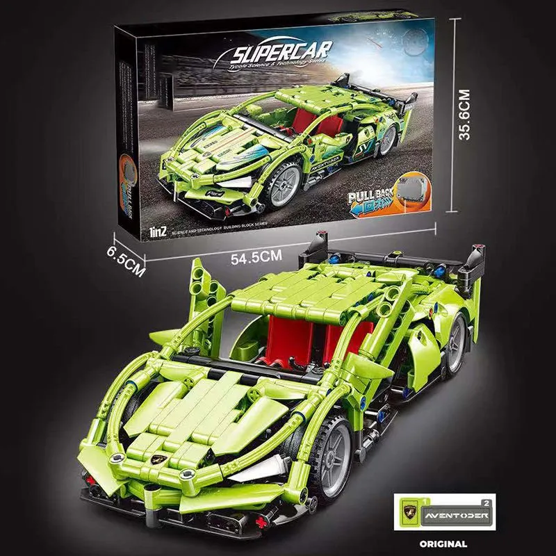 Technological Sports Car Lego Blocks | 448 Pcs