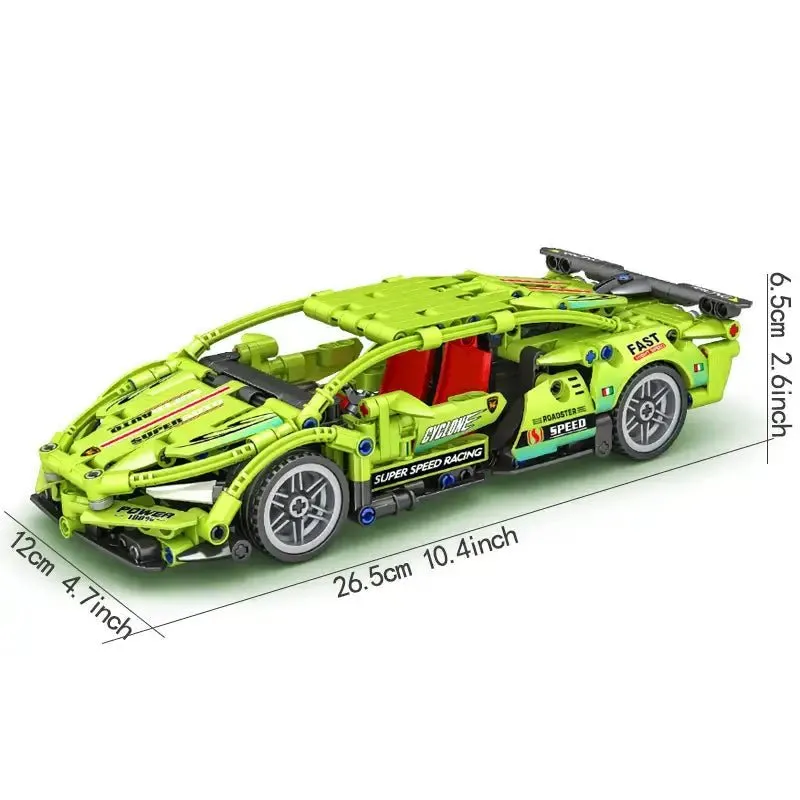 Technological Sports Car Lego Blocks | 448 Pcs