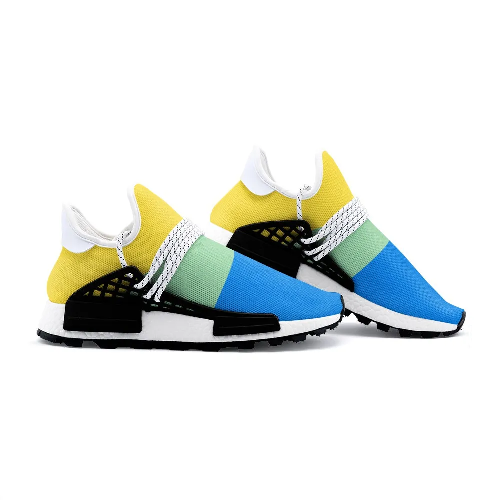 Tricolor pastel Unisex Lightweight Sneaker S-1